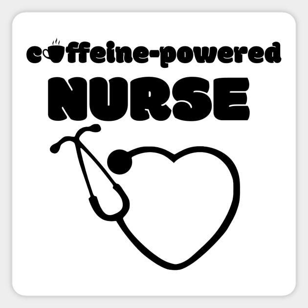 Nursing Student Caffeine Addict Coffee Lover Practicum Funny Nursing Life Sticker by capyfarta